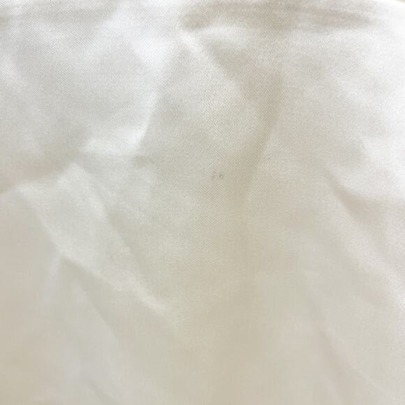 Kimchi Blue Women's Jensen Satin‎ Fluted Maxi Skirt Off White Size Small - Picture 10 of 10